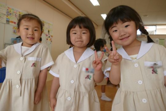 はじめての制服 エンゼルガーデン幼稚園 千葉県八千代市